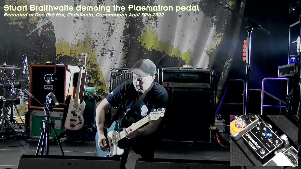 Stuart Braithwaite of Mogwai demoing his Reuss Plasmatron signature pedal