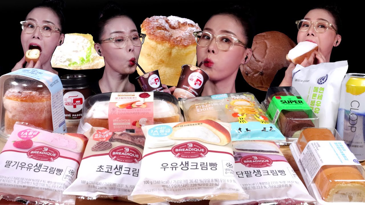 SUB)MUKBANG크림 덕후 모여라 편의점