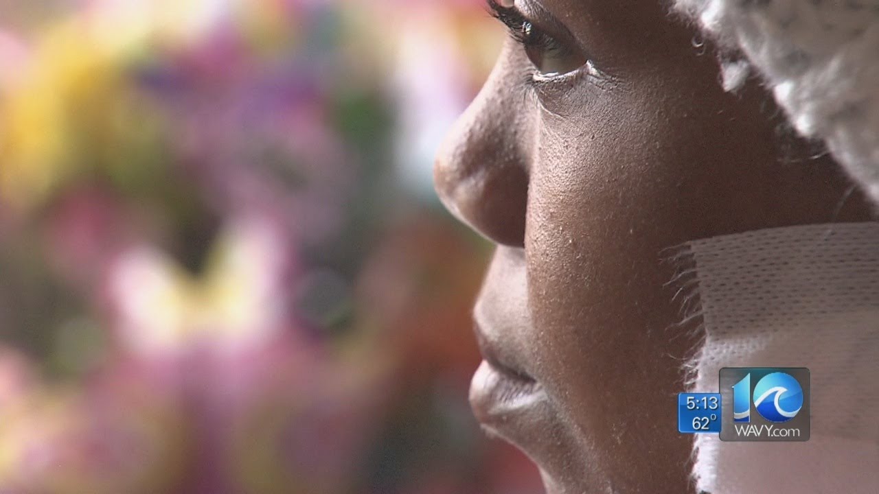 Anita Blanton interviews girl who was shot in face