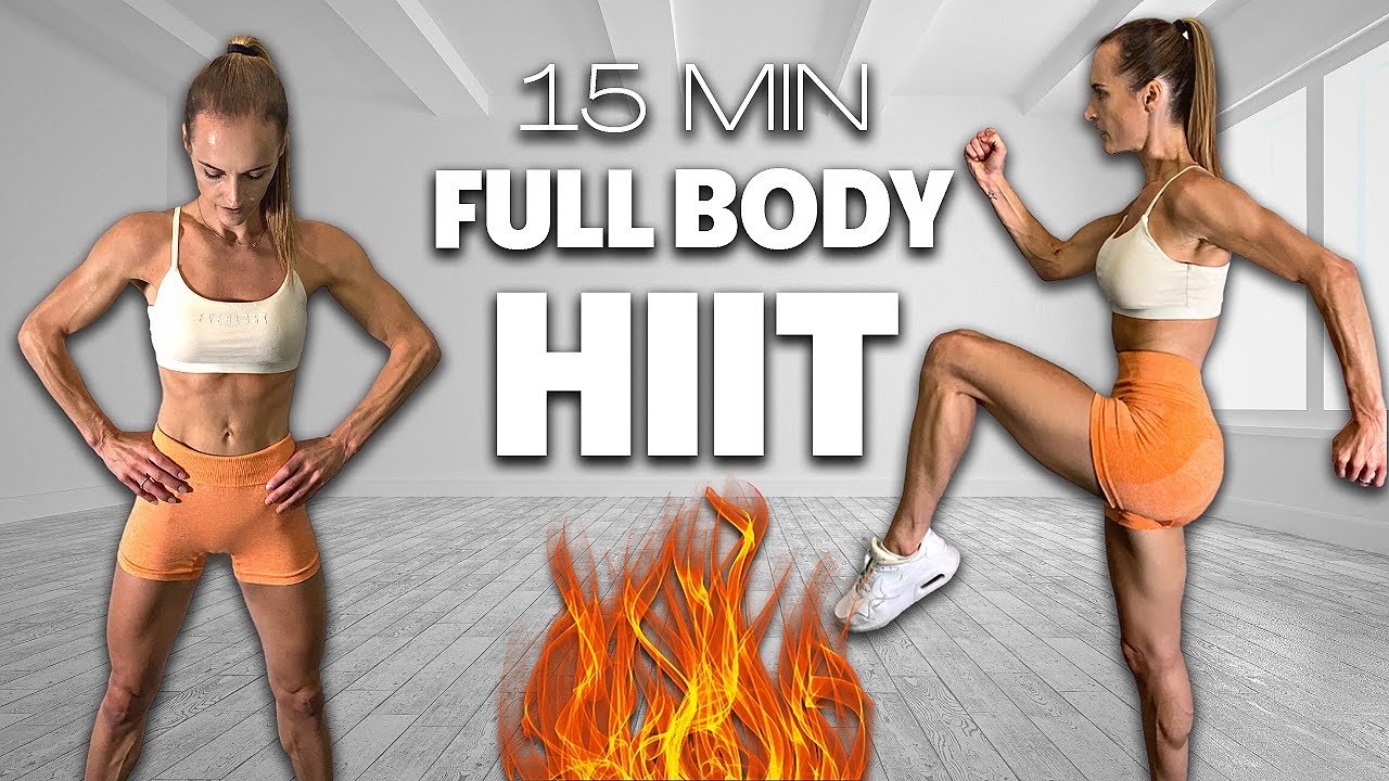 15 MIN NO REPEAT HIIT TO BURN FAT | Full Body Workout (No Equipment)