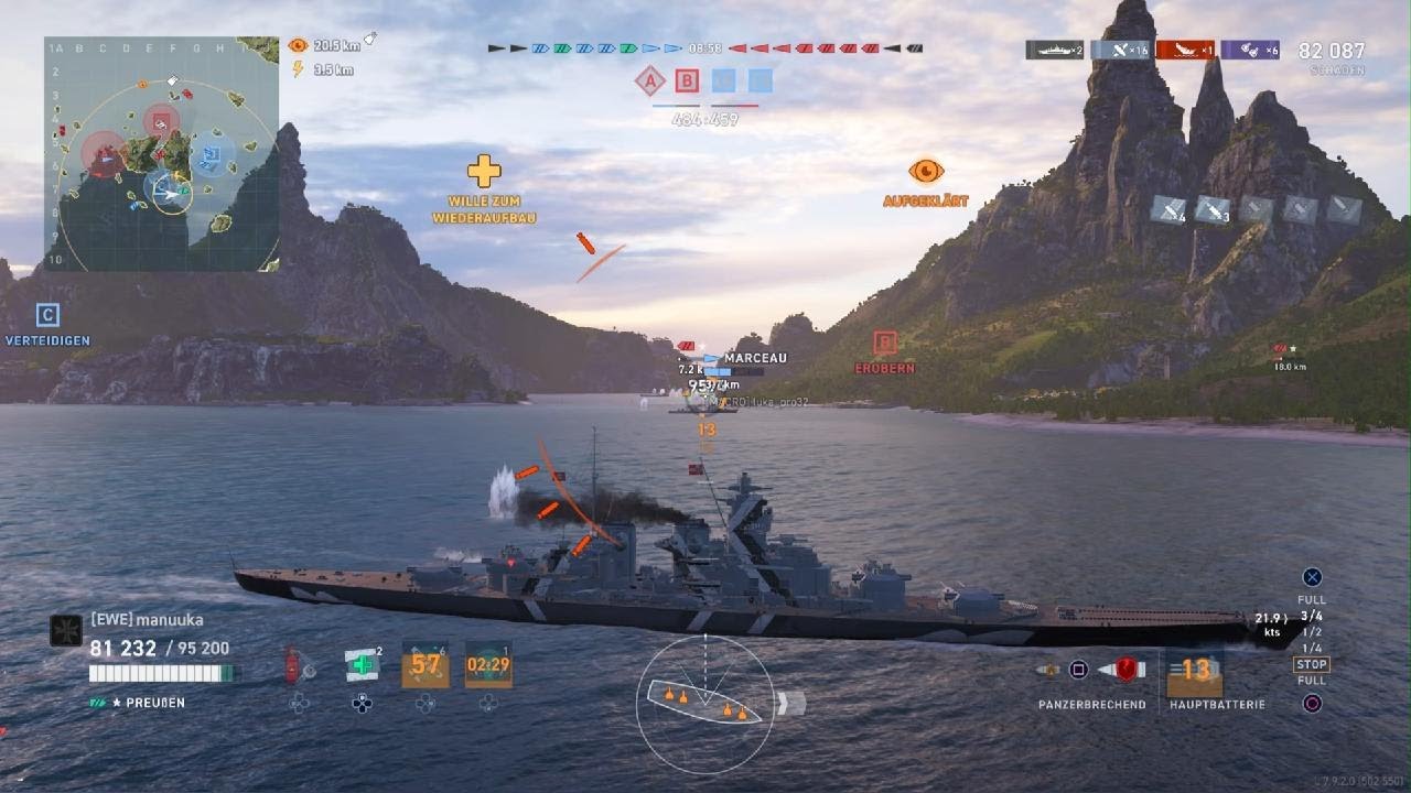 World of Warships: Legends Hakuryo der Täger zum Sieg!