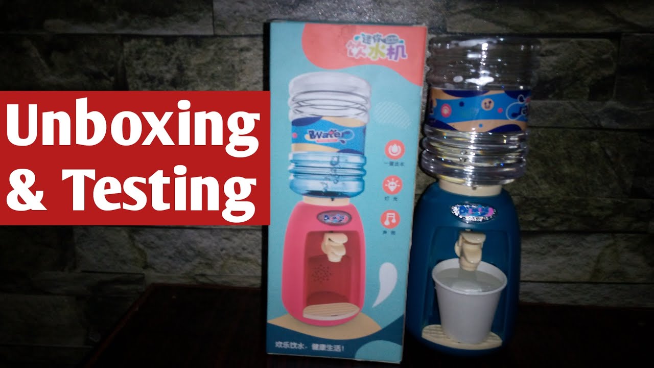 Water Dispenser | Toy Water cooler | Water Fountain | Toys and unboxing | Electric Water Tank Toys