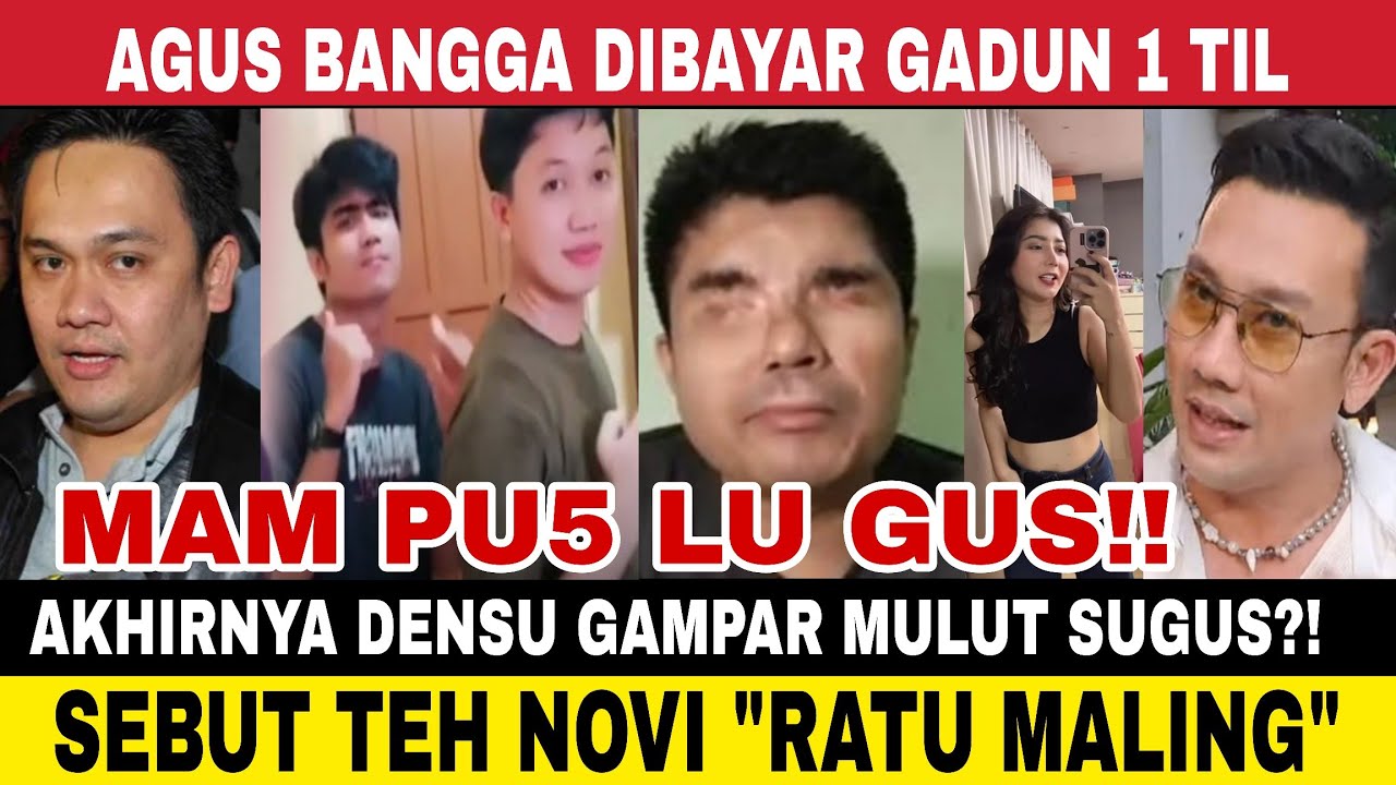 W3kd0R Lu Gus!! Densu laporkan agus salim sebut rebut uang donasi teh novi farhat ngamuk?!