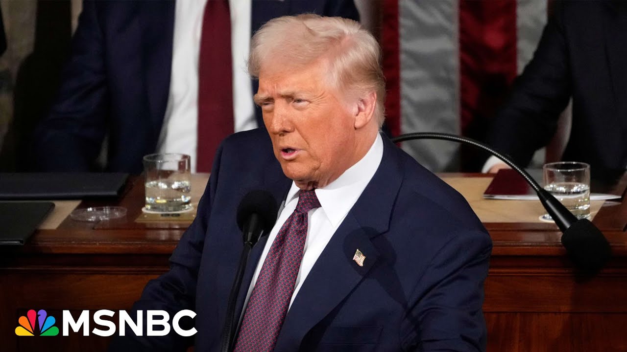 See President Trump's historically long joint address to Congress | Full speech