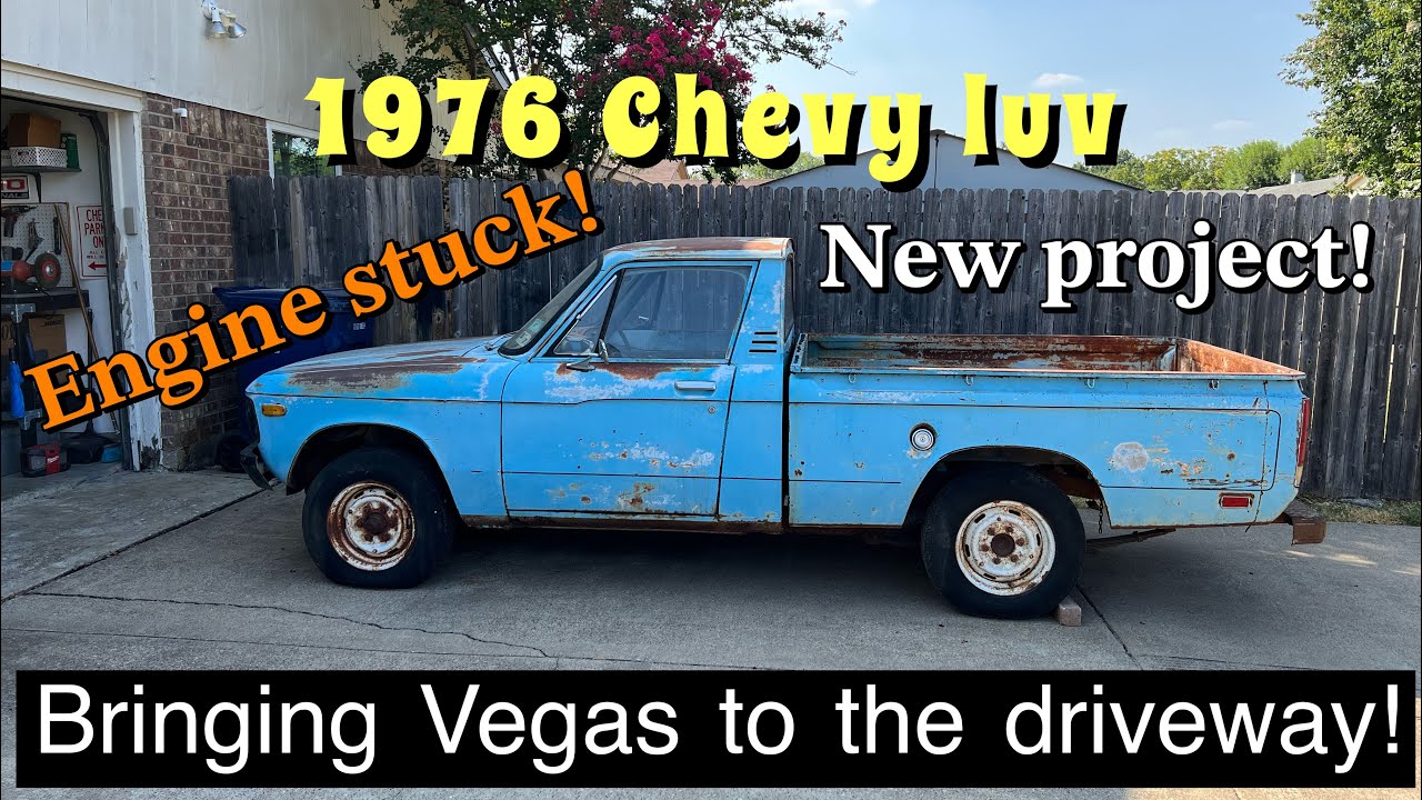 1976 Chevy luv project “Vegas” truck.