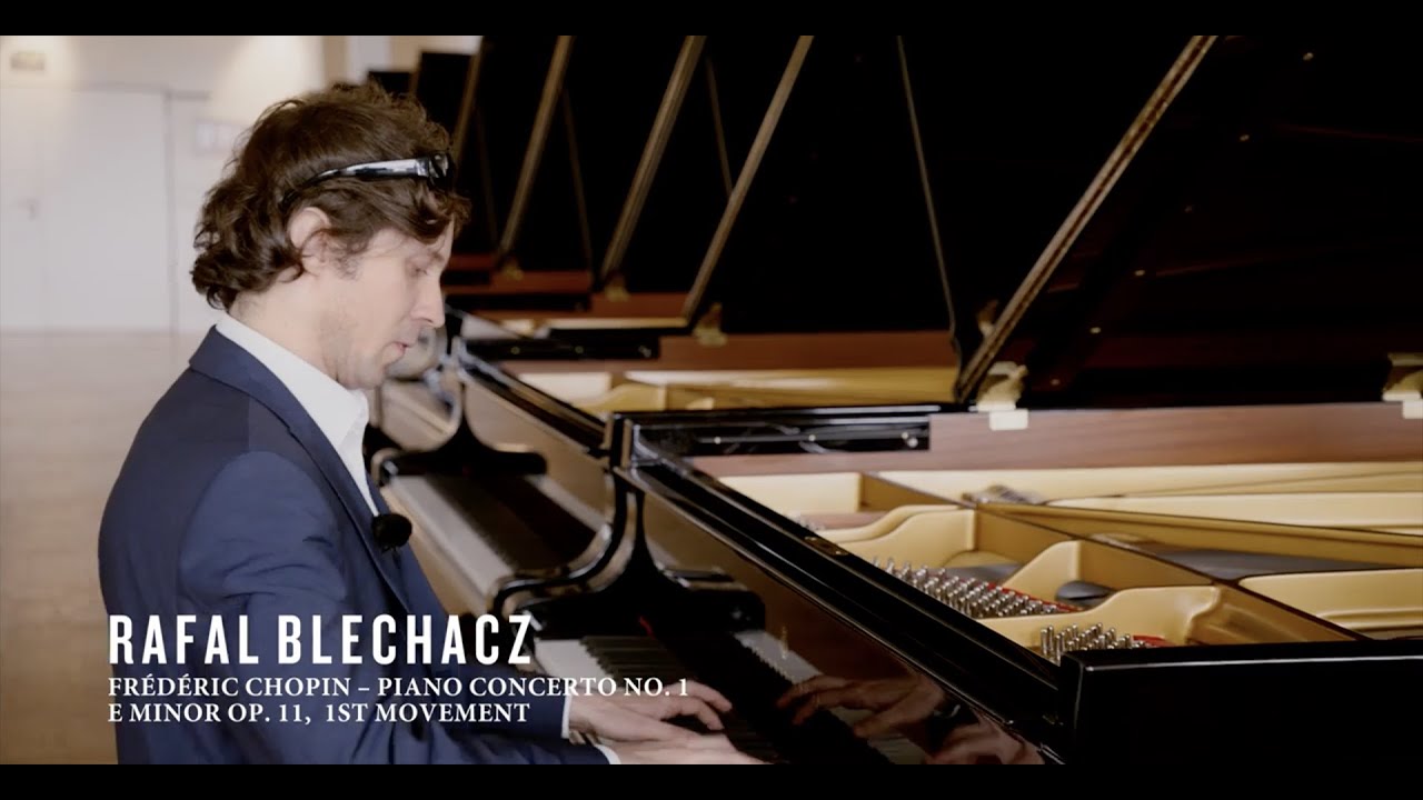 Rafał Blechacz performs Chopin's Piano Concerto No. 1 in E Minor at Steinway & Sons Hamburg
