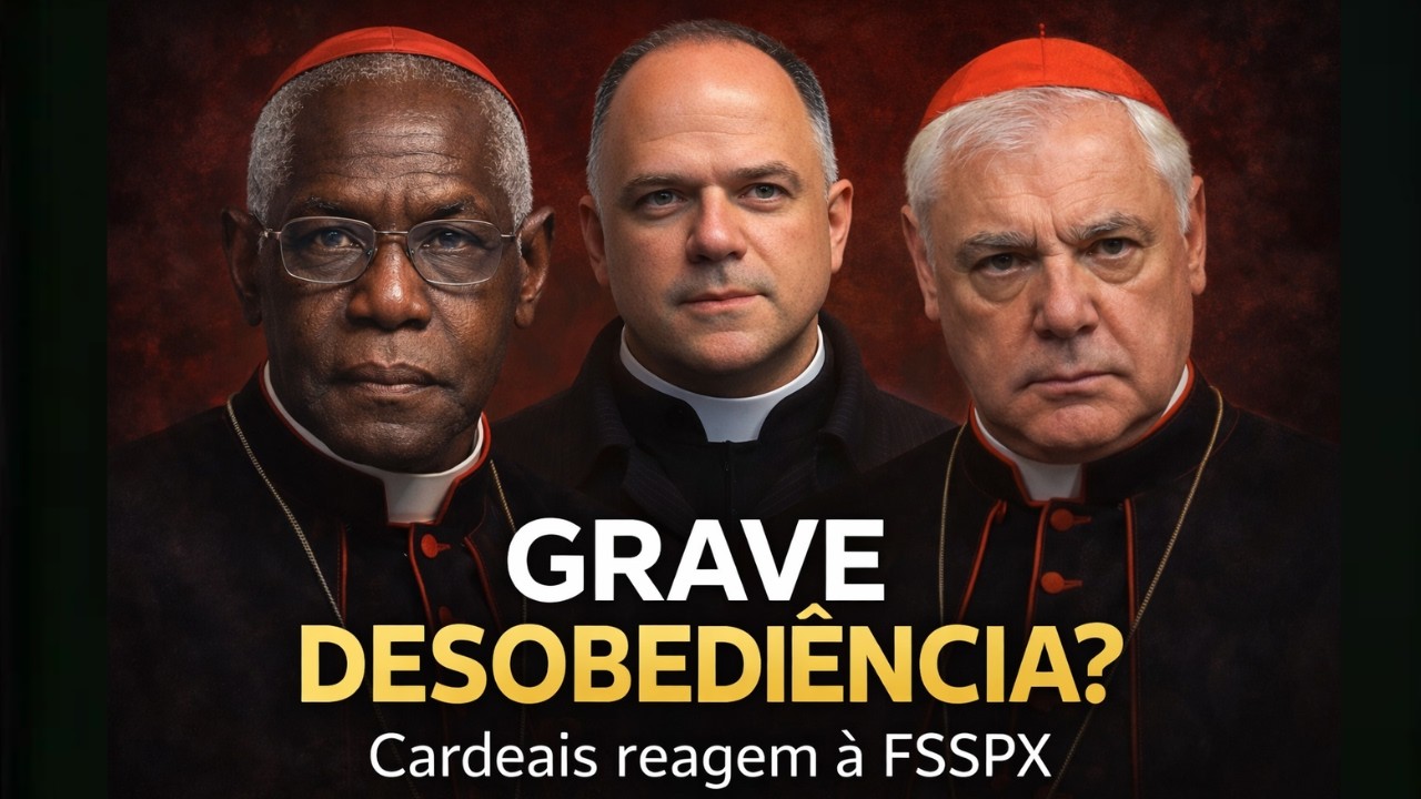 Cardeais Robert Sarah e Gerhard Müller fazem apelo à FSSPX.