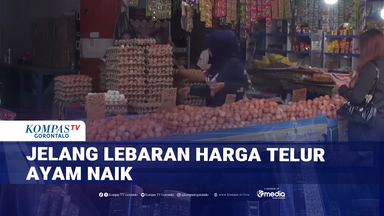 Harga Telur Ayam di Lapak Merangkak Naik
