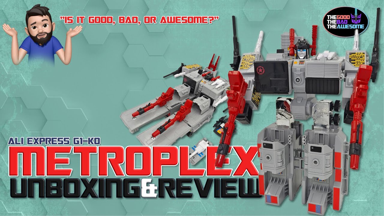 Обзор Transformers G1 Metroplex KO — Насколько хорош этот бот?