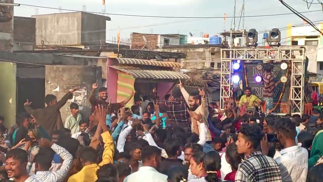 #_Ardhapur _132 Bhimjayti #Ambedkar Nagar # 💙🔥DJ_ RJ_47 Sounds_ #NENDED #maharashtra 🎆😍🇮🇳🌼💙🧡❤️💚💛