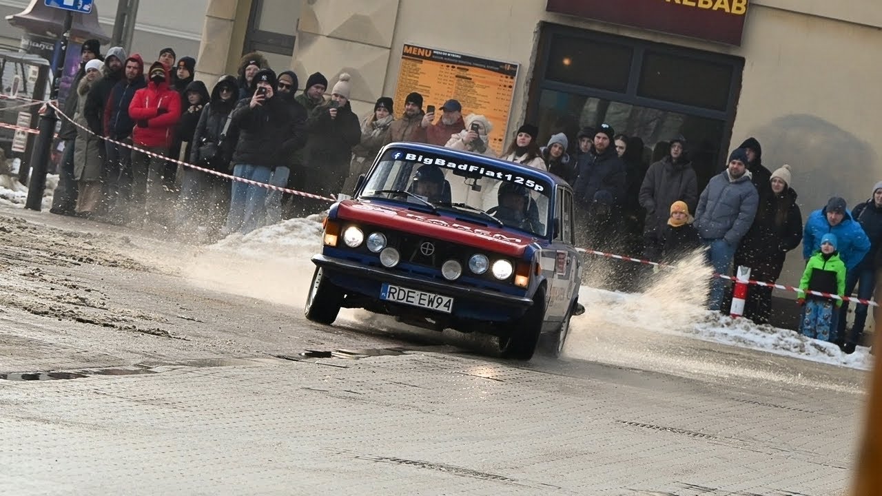 Dębicka Motoorkiestra 2026 - Fiat 125p 1.8is - Big Bad Fiat Project - Przejazd licytowany