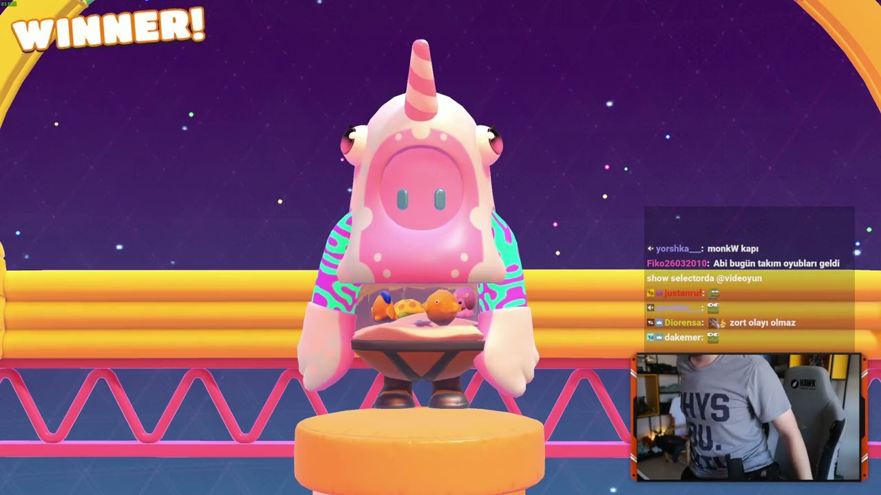 Videoyun Fall Guys Twitch Rival Turnuvası - 01/07/2022