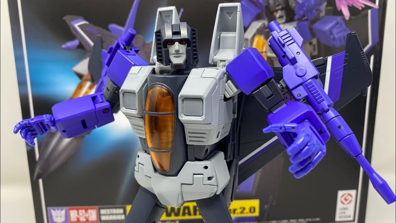 Transformers Masterpiece MP-52+ Skywarp V2 Figure Review!!!