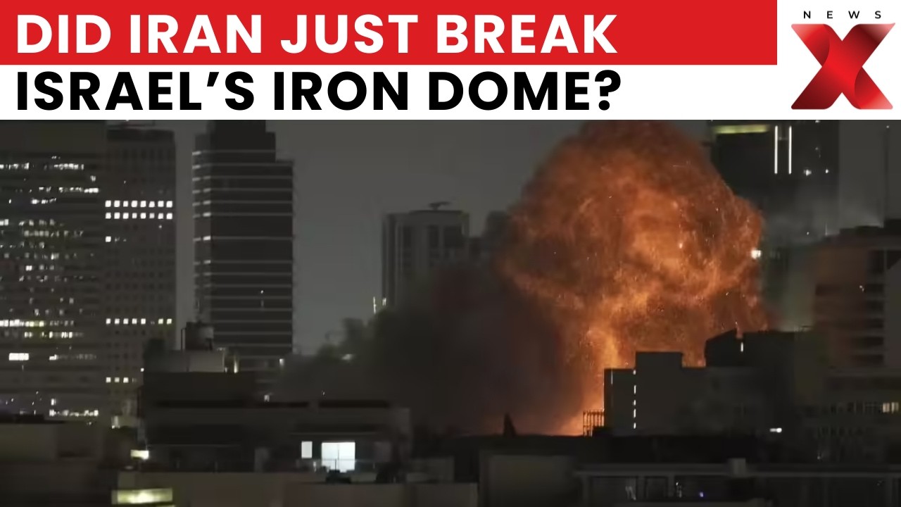Iron Dome Breached? Dramatic Footage Shows Missile Slamming Into Tel Aviv Target