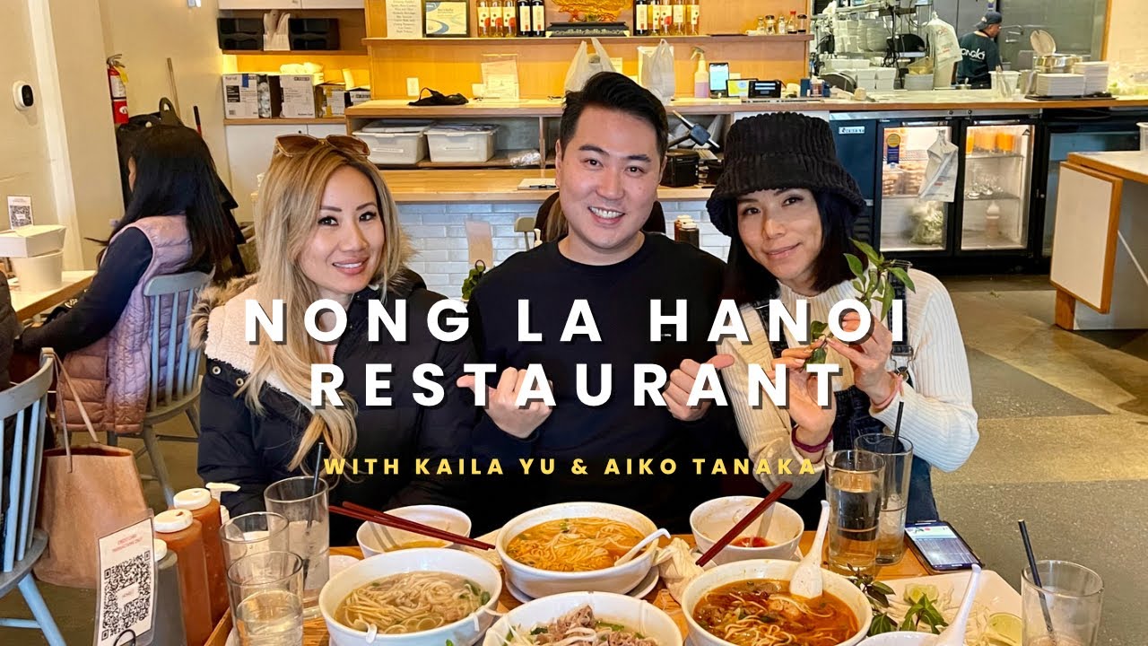 Tokyo Drift Reunion w/ Kaila Yu & Aiko Tanaka Eating Hanoi Pho, Bun Bo Bue, Bun Rieu
