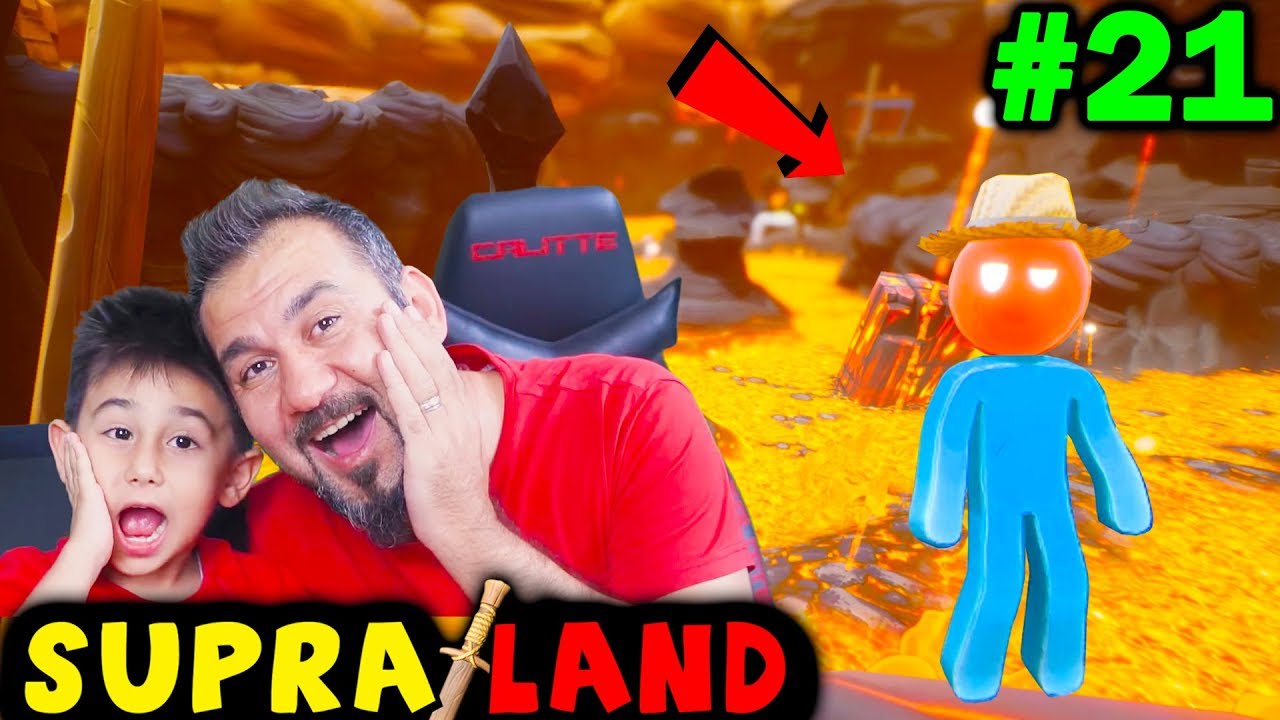 MAVİ KUZEN CEHENNEMDE Mİ?! ATEŞLER VE LAVLAR! | SUPRALAND TÜRKÇE #21