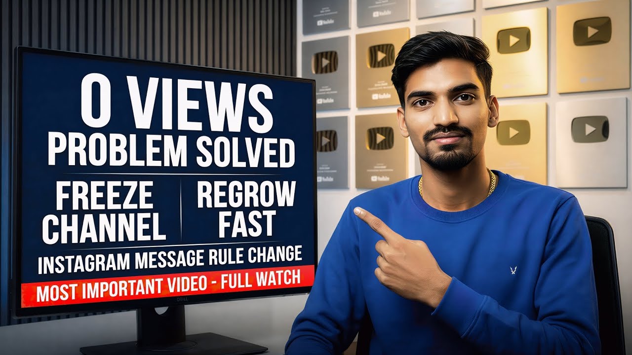 ​0 Views Solved (100% Proof) 😭 Insta Message Rule Change ⚠️ Freeze Channel Regrow 2026