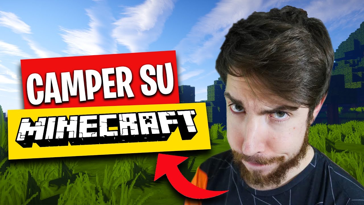 CAMPER GIOCA a MINECRAFT per la PRIMA VOLTA!