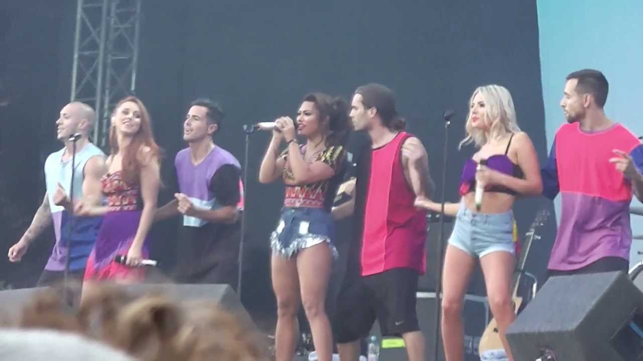 V Festival 2013 The Saturdays - What About Us