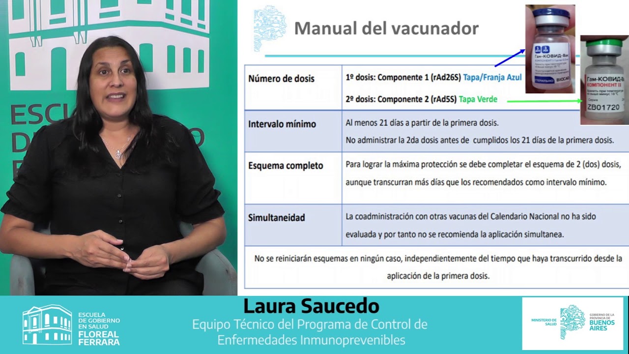 Plan de capacitaciones para la vacunación covid-19 en escuelas