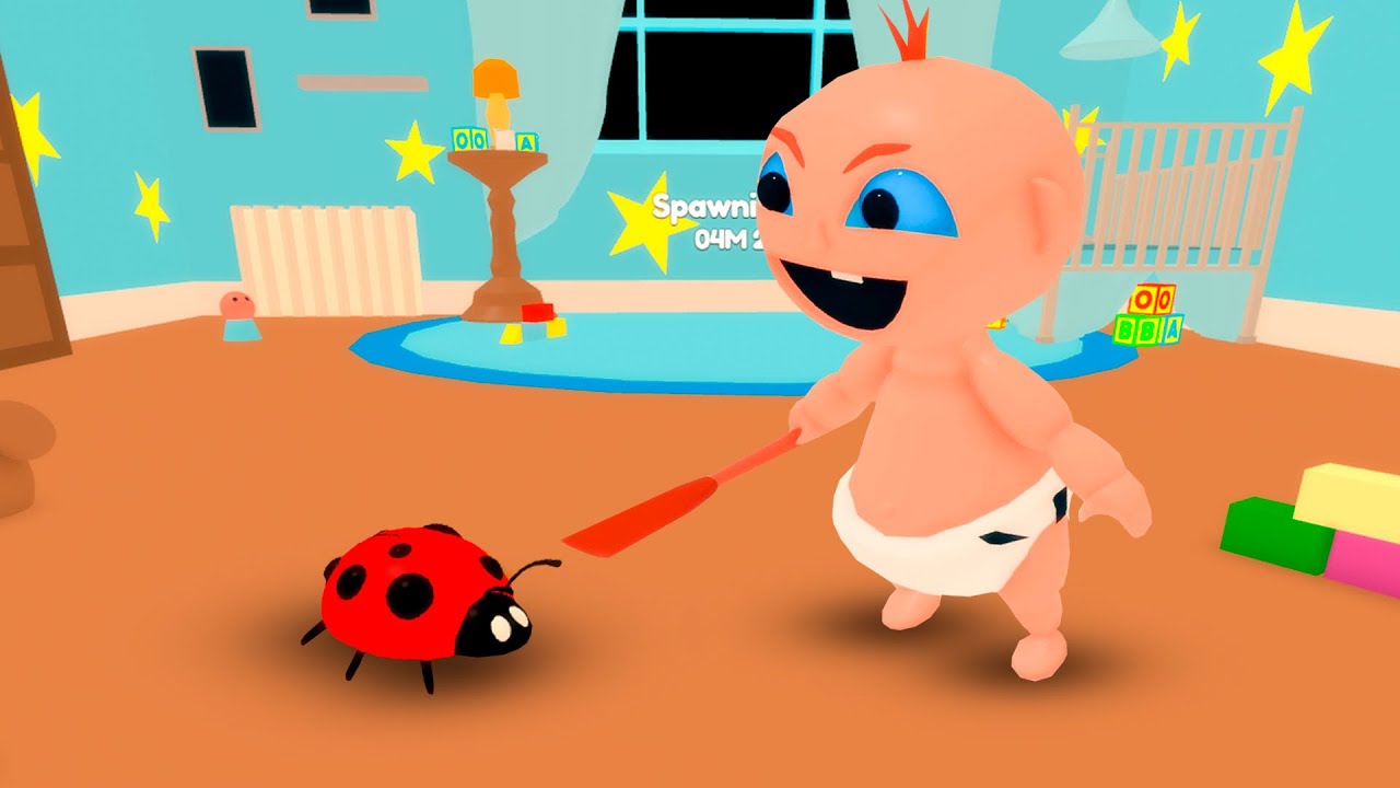 BEBÊ GIGANTE VS INSETOS | Roblox - Little World