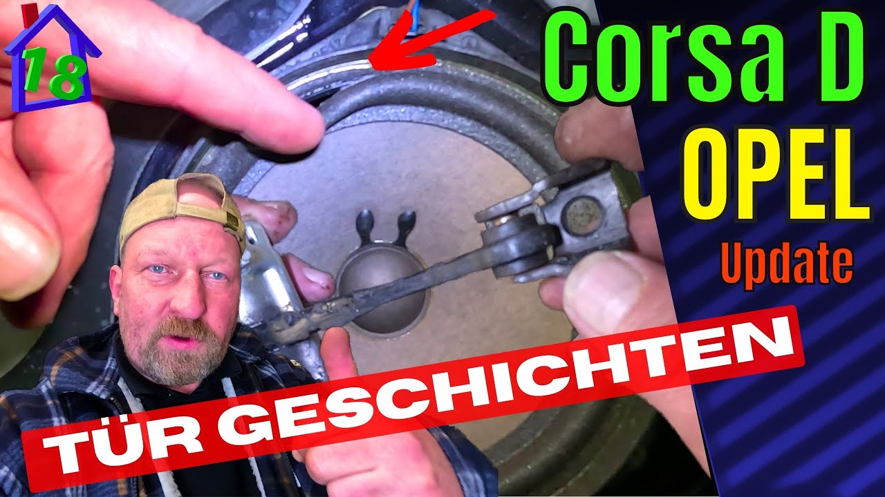 Opel Corsa #15  T&uuml;rfangband und Lautsprecher tauschen - T&uuml;rverkleidung demontieren - Statusupdate