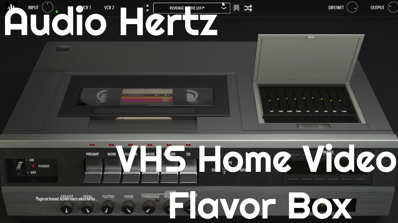 VHS Home Video Flavor Box by Audio Hertz (No Talking)
