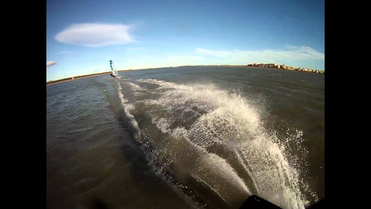 Une session de kite décortiquée  07 01 2012 Les Aresquiers