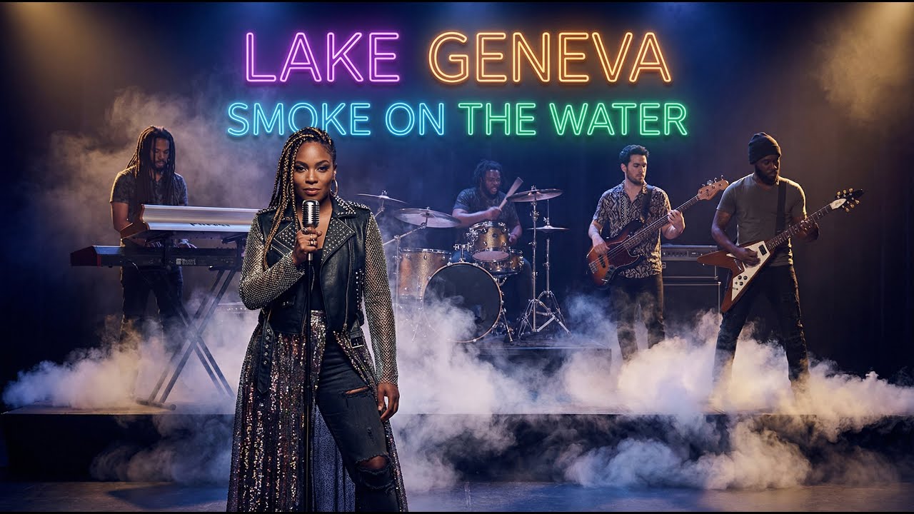 DEEP PURPLE – SMOKE ON THE WATER (FUNK ROCK COVER by LAKE GENEVA) #funk #rock #rockmusic #70srock