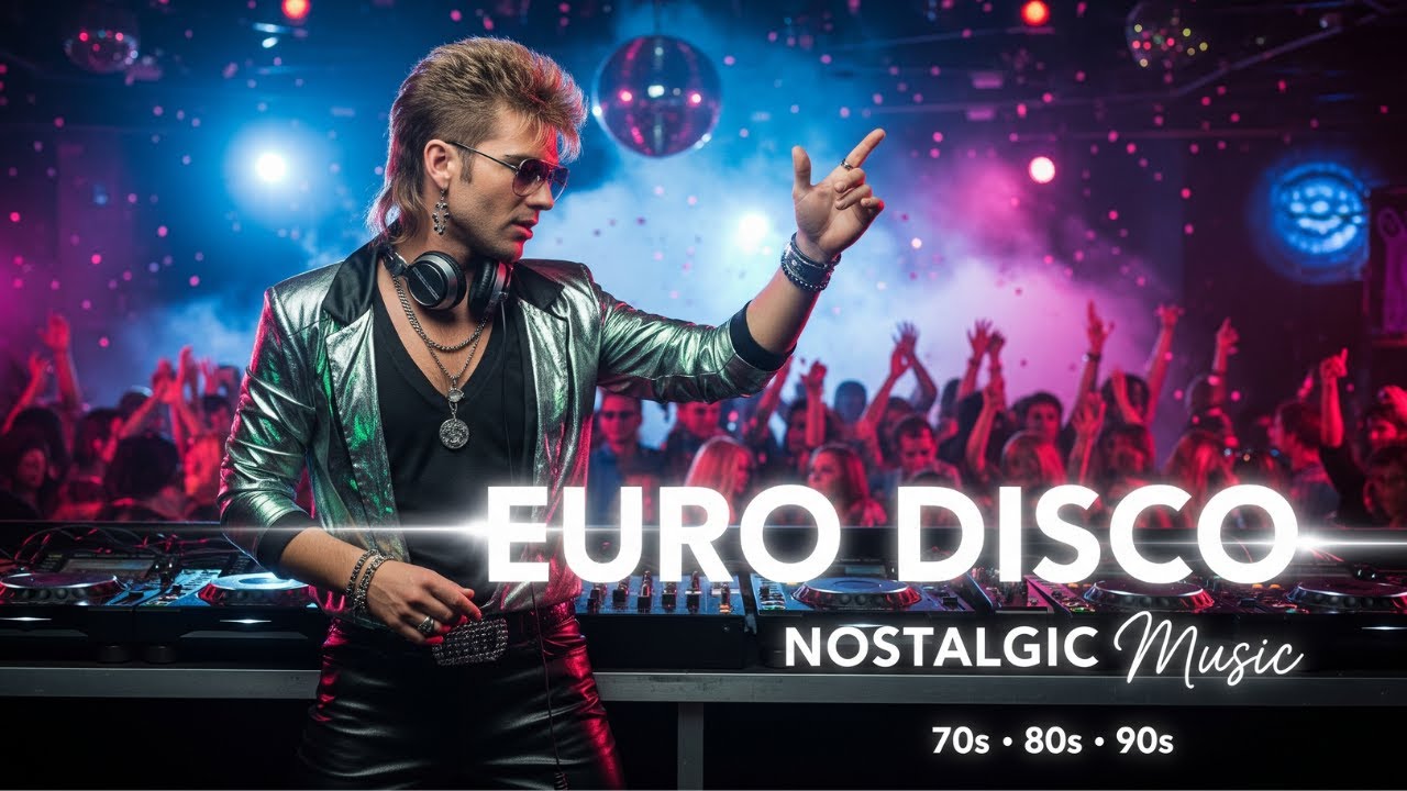 Vintage Retro Disco Party Night 1980s | High-Energy Euro Disco Glow ⚡LV12