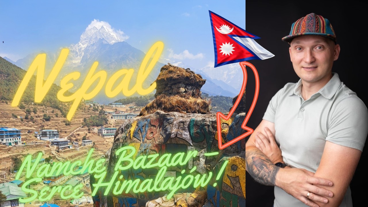 Namche Bazar — brama do Everestu! Pierwsze wielkie emocje na szlaku 🔥#nepal #travelvlog #mountains