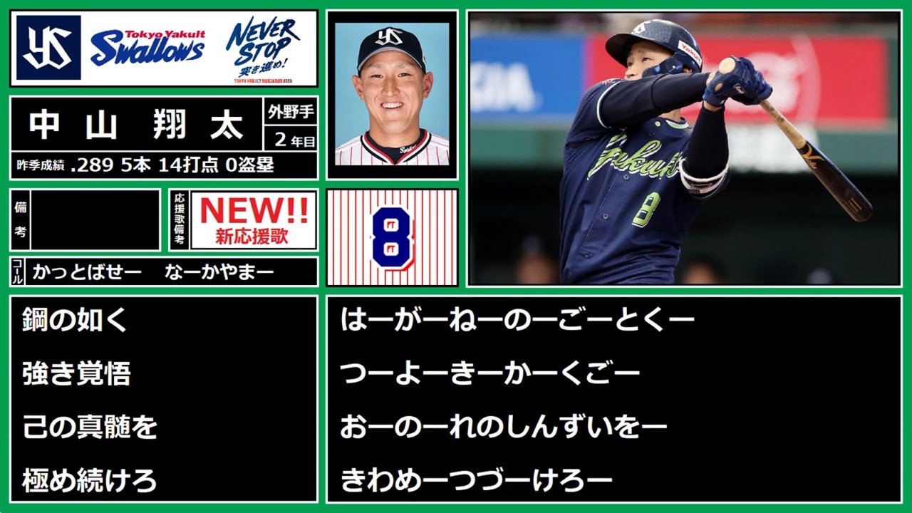 【2020応援歌】東京ヤクルトスワローズ応援歌ガイド（選手別応援歌＋共通＋マルチ＋チャンテ＋α）