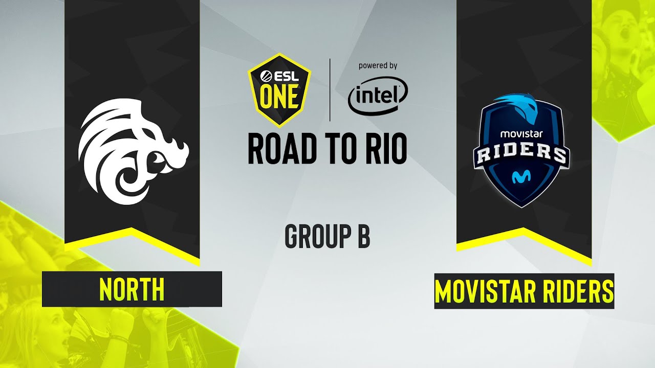 CS:GO - North vs. Movistar Riders [Overpass] Map 1 - ESL One: Road to Rio - Group B - EU