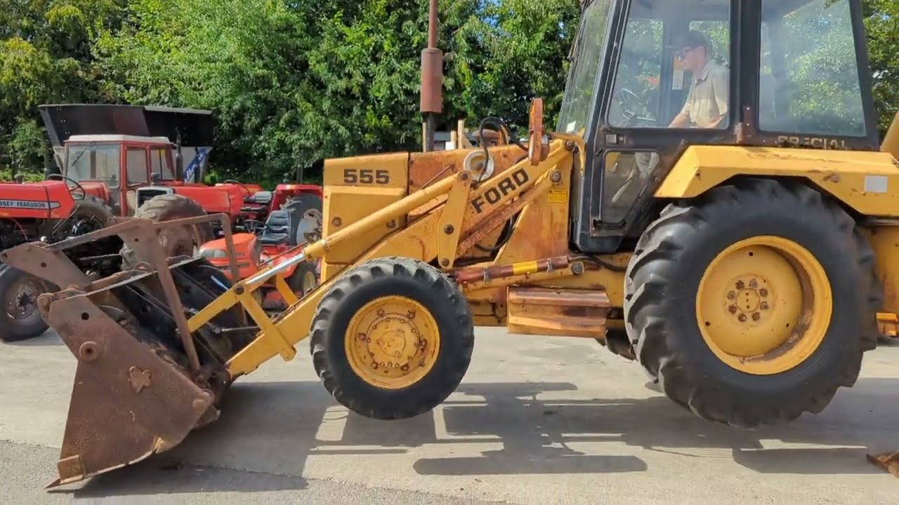 FORD 555 DIGGER DEMO VIDEO