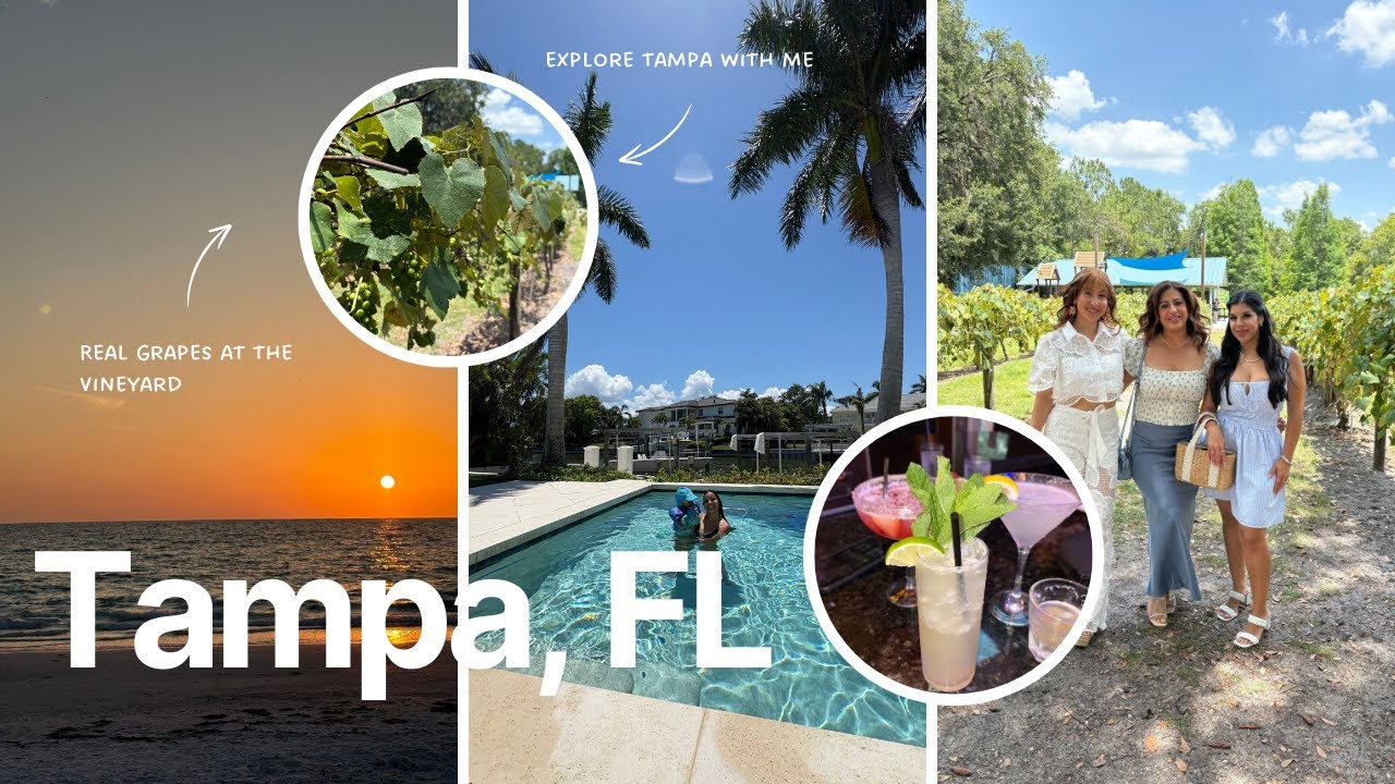 Tampa, Florida Travel Vlog | Best Things to Do with Family & Friends