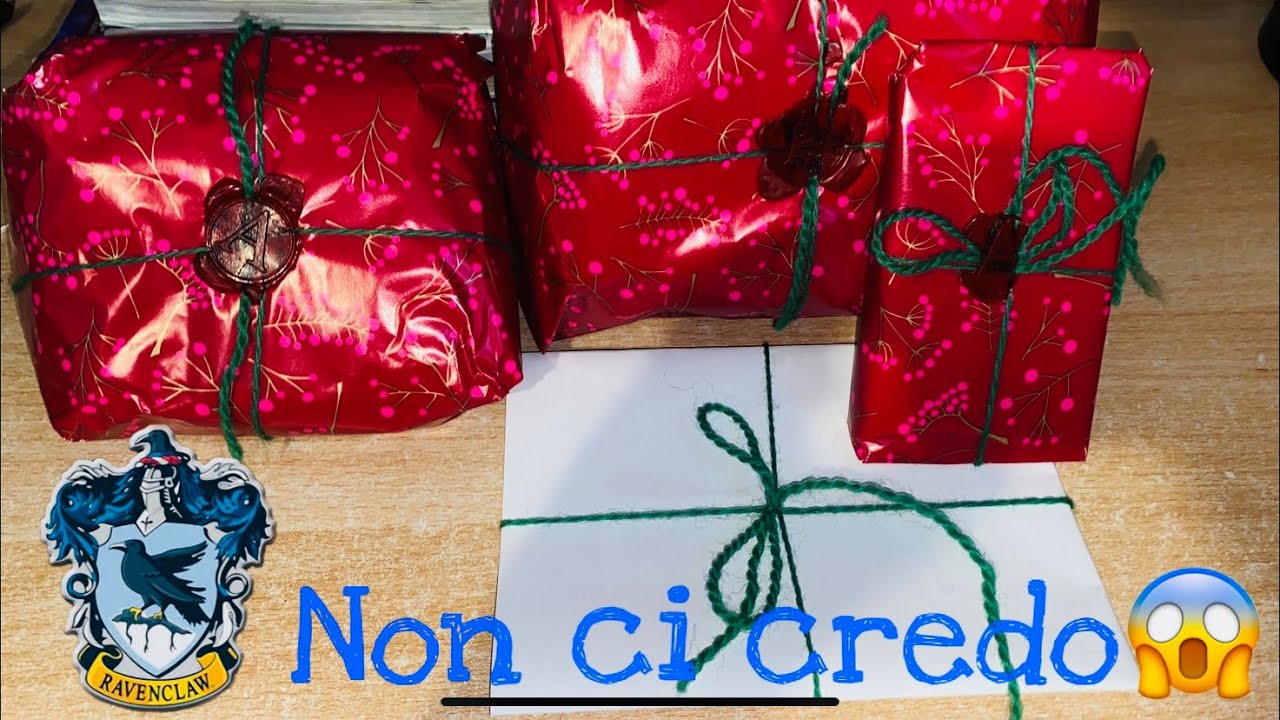 L’unboxing PIÙ BELLO che io abbia mai fatto!!!😱 Harry Potter - Tema: Corvonero