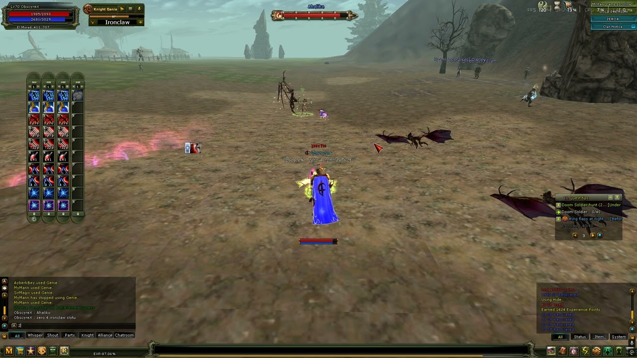 zero 4 ironclaw slotu eslant koxper