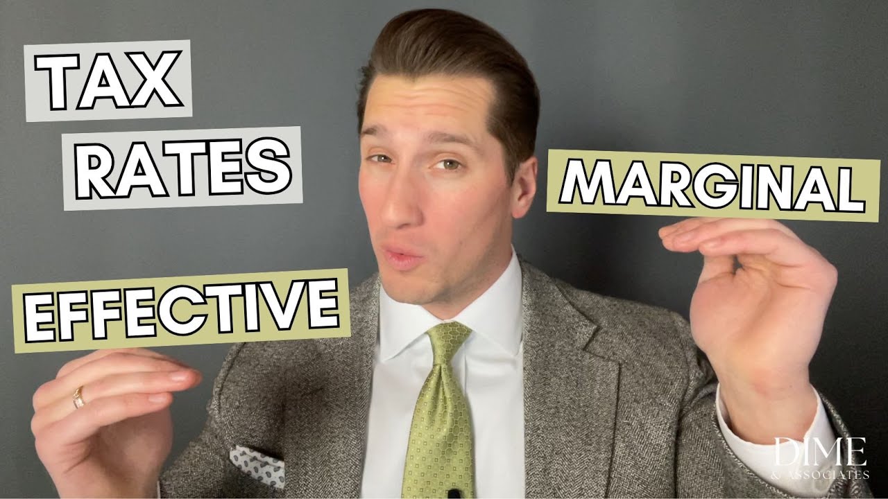 Effective vs Marginal Income Tax Rates