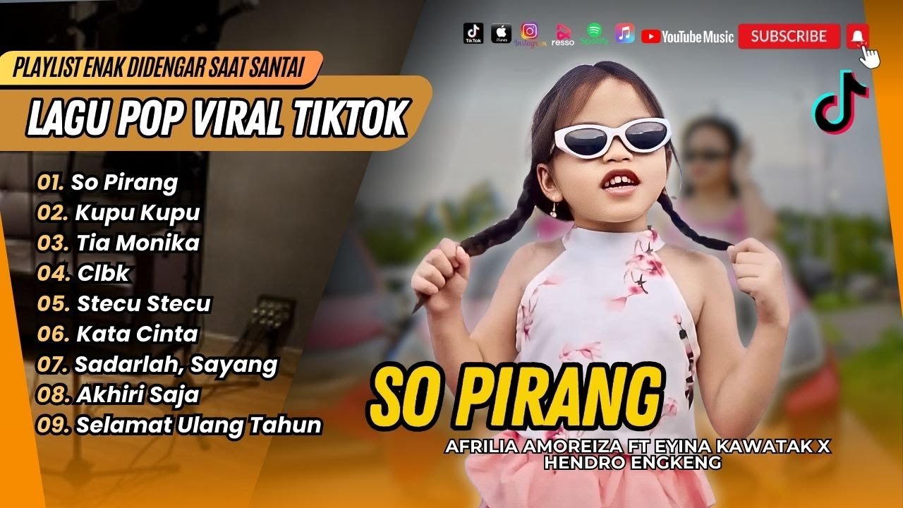 SO PIRANG - Afrilia Amoreiza Ft Eyina Kawatak x Hendro Engkeng | KUPU KUPU | STECU LAGU VIRAL TIKTOK