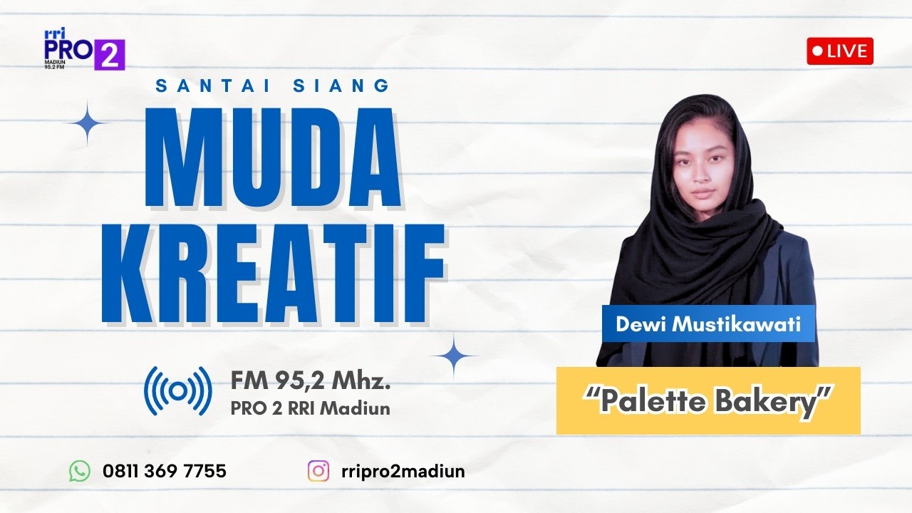 PALETTE BAKERY || PROGRAM MUDA KREATIF PRO 2 RRI MADIUN
