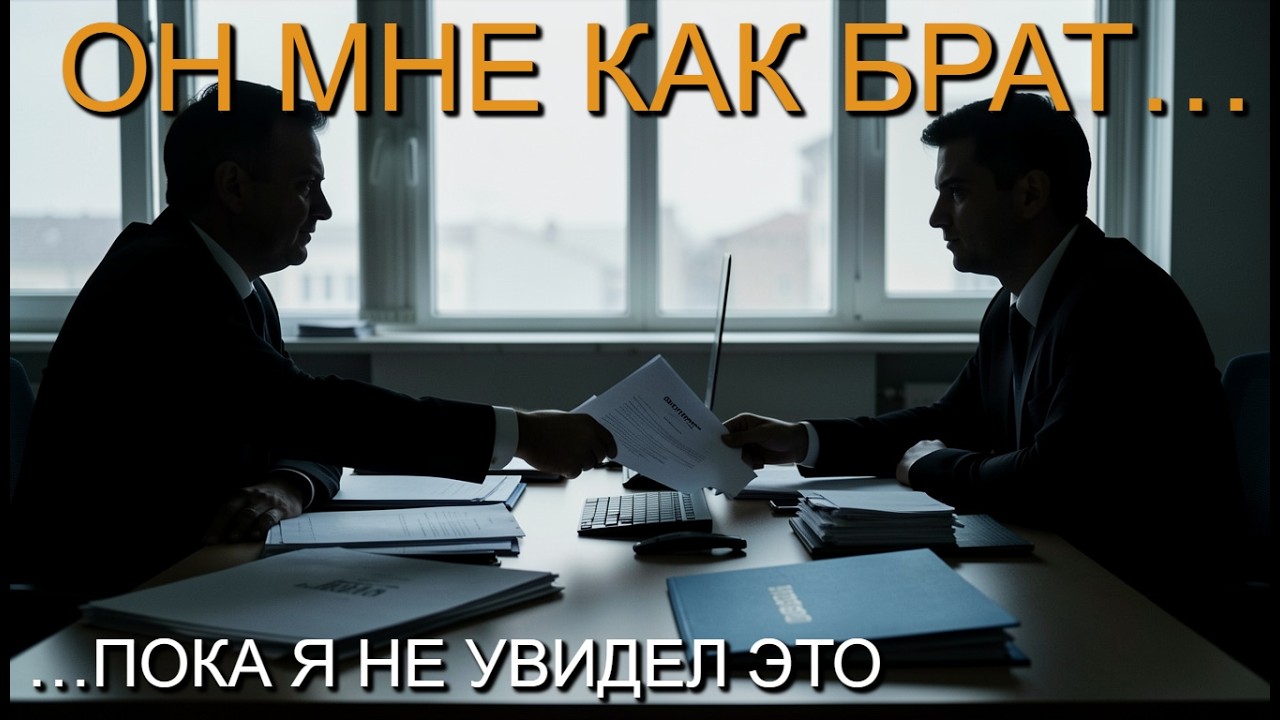 Я доверил другу бизнес… и понял, что остался ни с чем