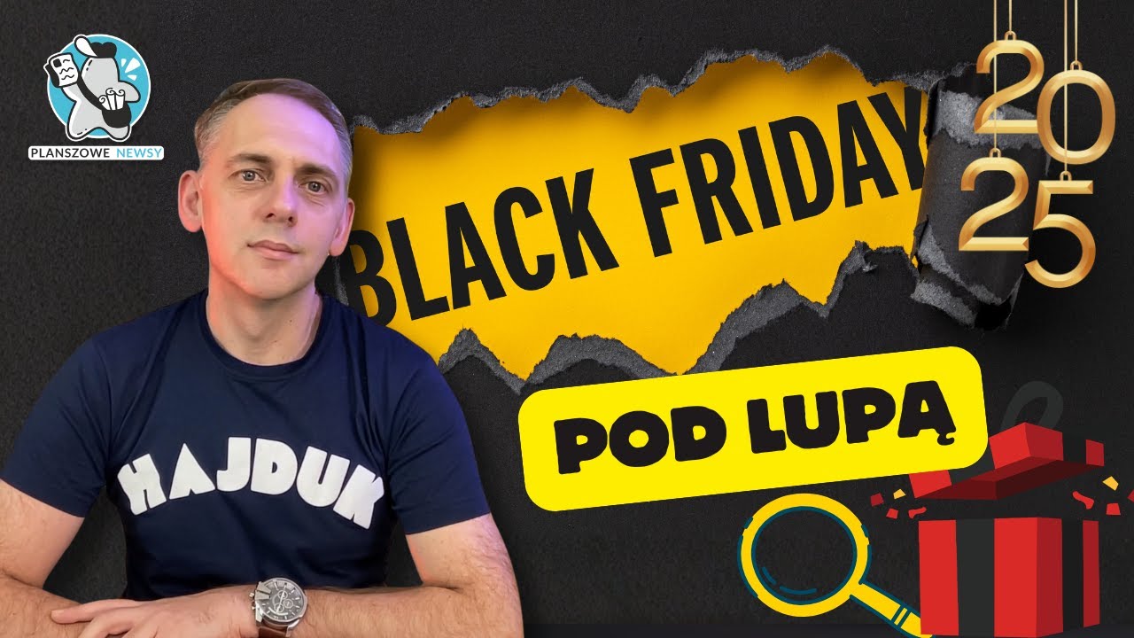 Black Friday 2025 - prawdziwe okazje, czy ściema? || Ocena planszowej oferty || #207 Live PN