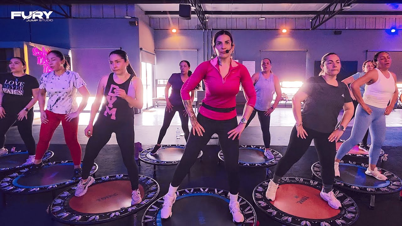 Clase En Línea Fury Jump Studio. ¡Con toda la energía del mundo!