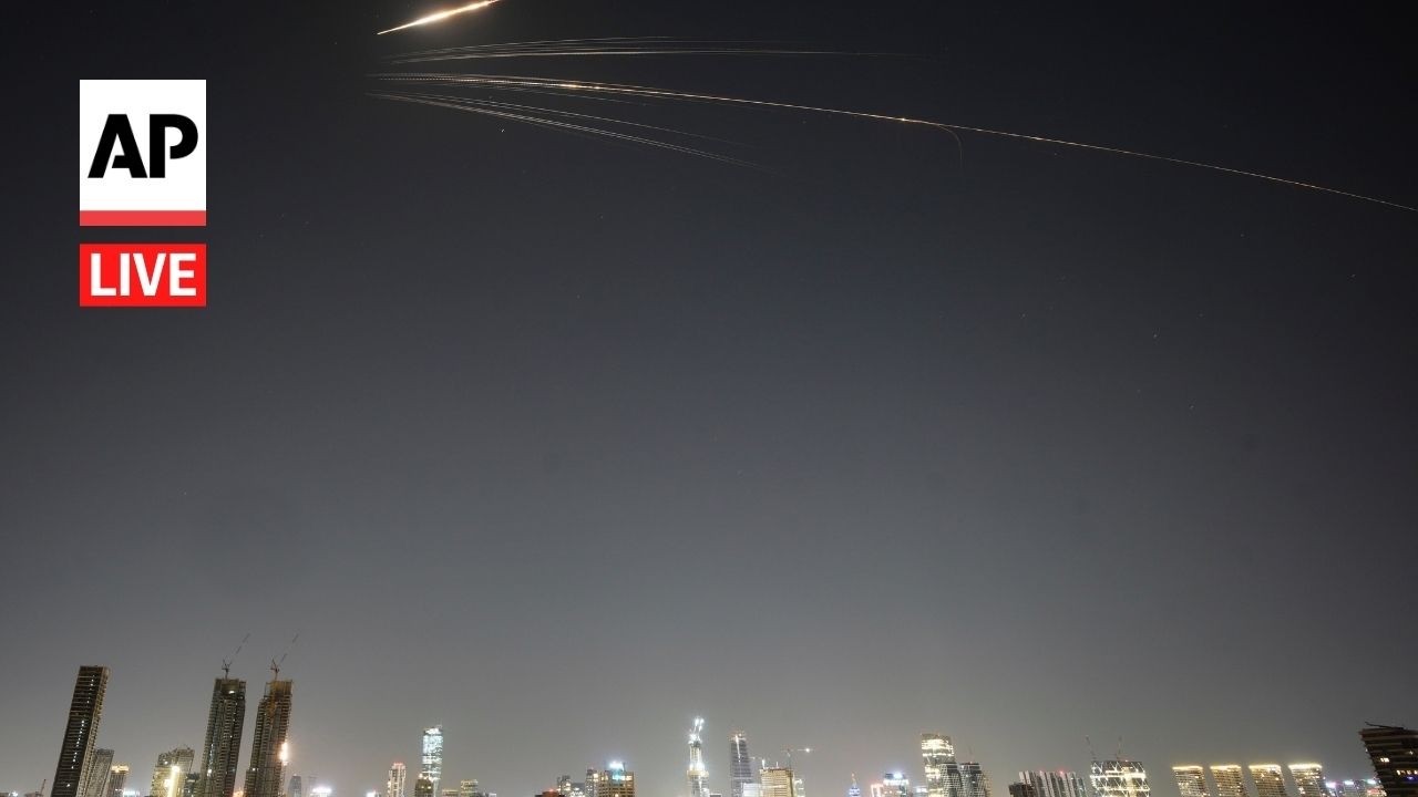 LIVE: Tel Aviv and Jerusalem skyline as Iran war continues
