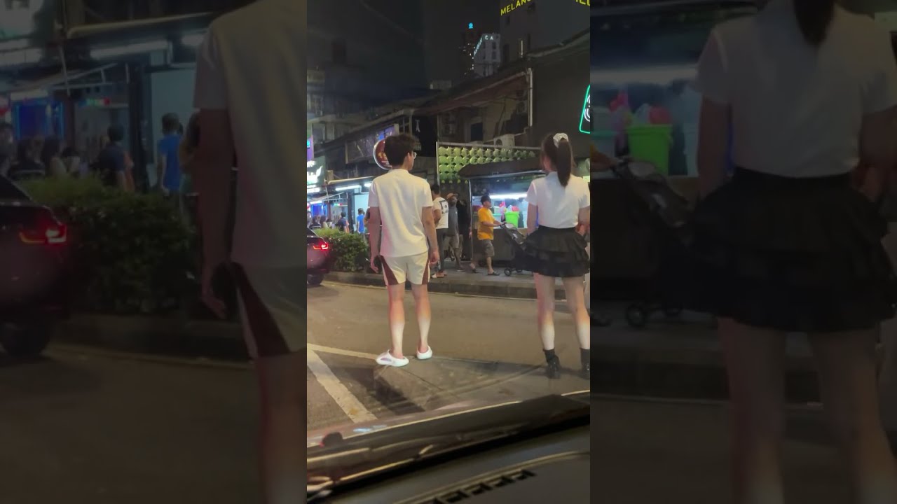 Букит Бинтанг, Малайзия II Букит Бинтанг ночью, Куала-Лумпур II Street View в клубе Куала-Лумпур II