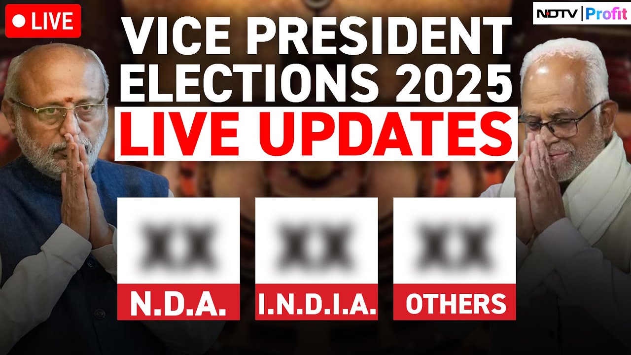 Watch LIVE: Vice President Election 2025 Begins I Vice President Voting LIVE News I New VP Of India