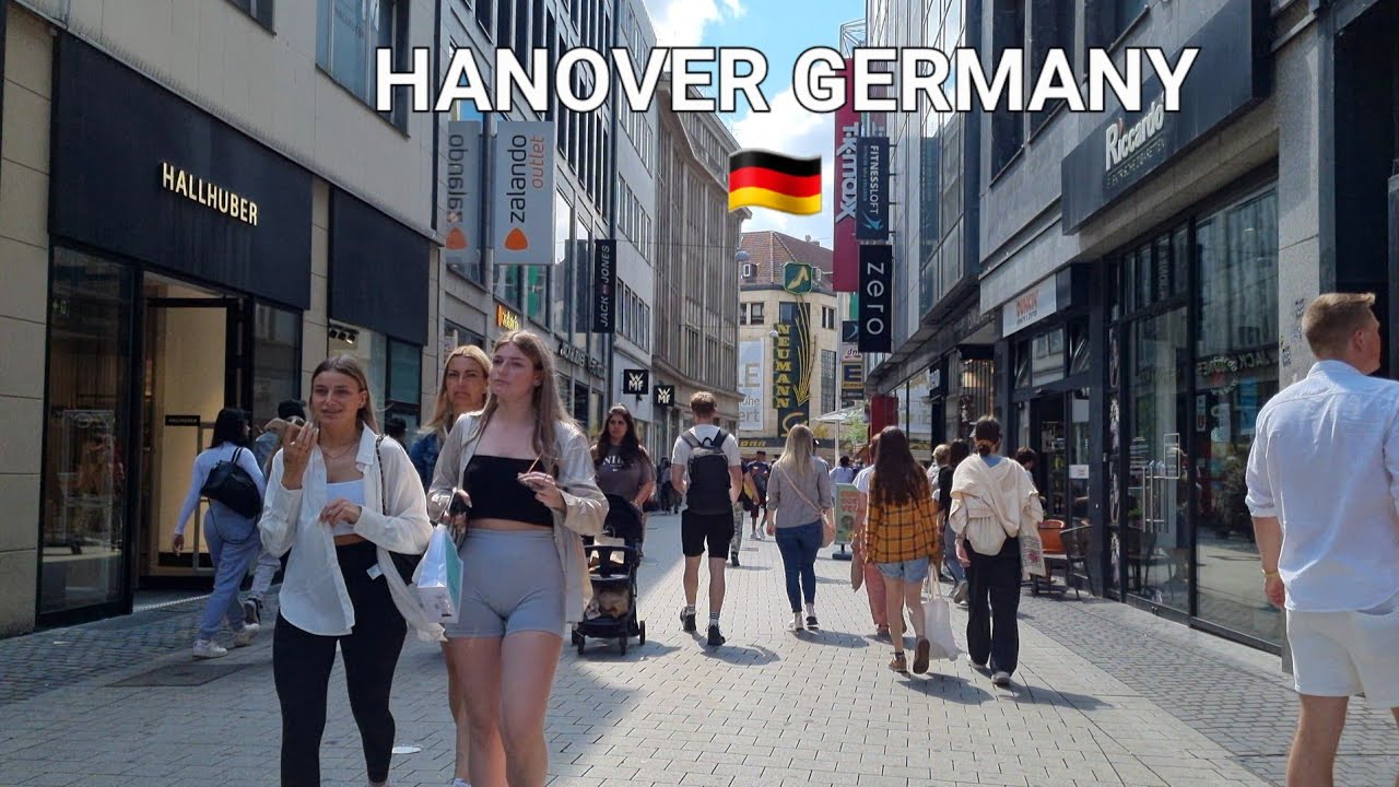 Hanover (Hannover) walking tour August 2022🇩🇪