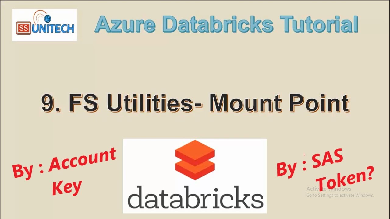 9. как создать точку монтирования в Azure DataBricks | dbutils.fs.mount в DataBricks | DataBricks