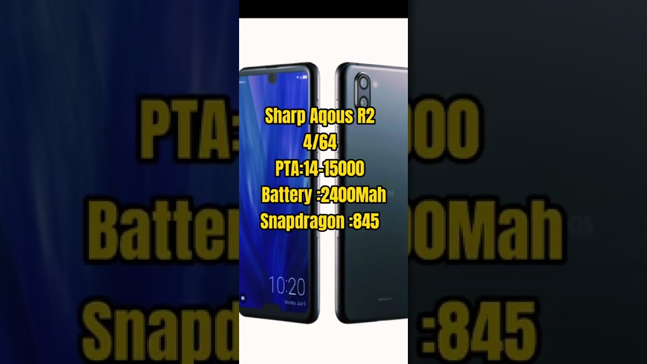 Best Gaming Phone in cheap Prices only Sharp Aquos R5g,r3,r2