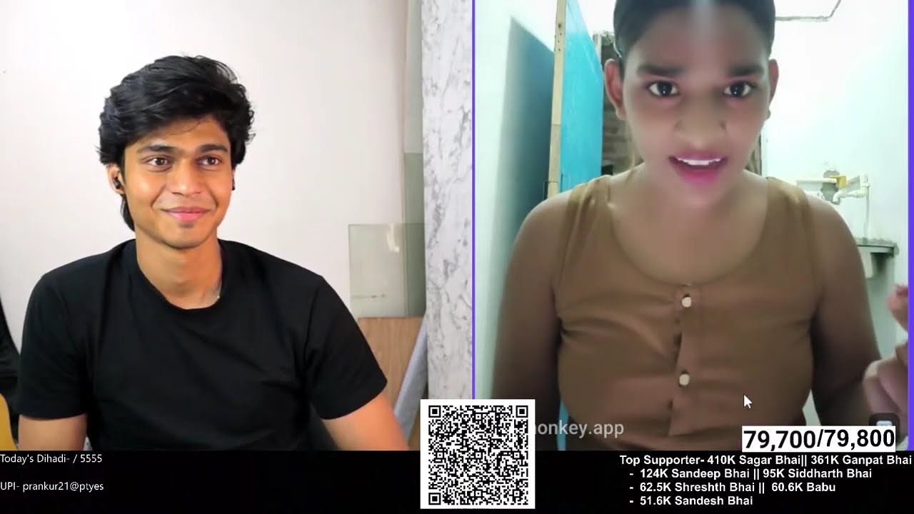 Systumm Hang On Monkey Chat!!!! || Prankur Rajput || Live ||